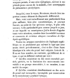 La syphilis du cerveau : leçons cliniques(1879) document 139937