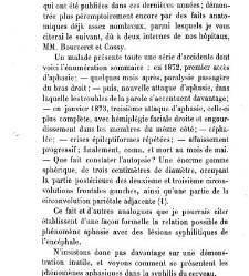 La syphilis du cerveau : leçons cliniques(1879) document 139985