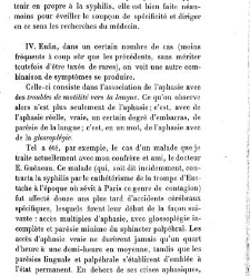 La syphilis du cerveau : leçons cliniques(1879) document 139996