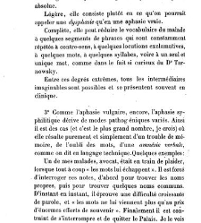 La syphilis du cerveau : leçons cliniques(1879) document 140001