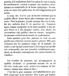 La syphilis du cerveau : le&ccedil;ons cliniques(1879) document 140022