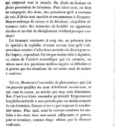 La syphilis du cerveau : le&ccedil;ons cliniques(1879) document 140032