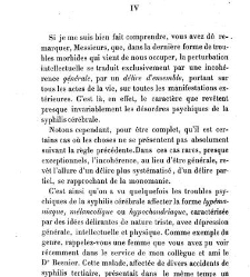 La syphilis du cerveau : leçons cliniques(1879) document 140033