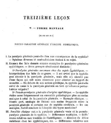 La syphilis du cerveau : leçons cliniques(1879) document 140078