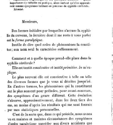 La syphilis du cerveau : leçons cliniques(1879) document 140108