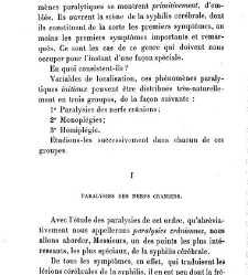 La syphilis du cerveau : leçons cliniques(1879) document 140111