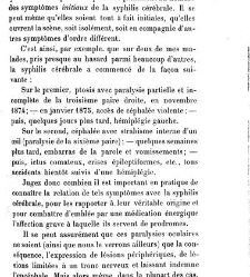 La syphilis du cerveau : leçons cliniques(1879) document 140114