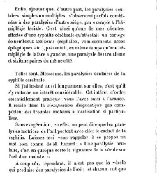 La syphilis du cerveau : leçons cliniques(1879) document 140126