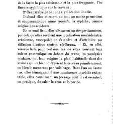 La syphilis du cerveau : leçons cliniques(1879) document 140129