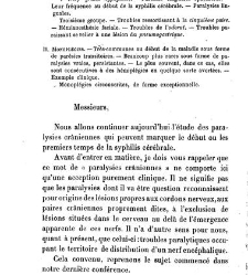 La syphilis du cerveau : leçons cliniques(1879) document 140131