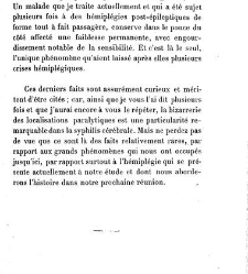 La syphilis du cerveau : le&ccedil;ons cliniques(1879) document 140154