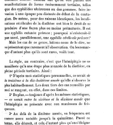 La syphilis du cerveau : le&ccedil;ons cliniques(1879) document 140160