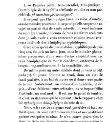 La syphilis du cerveau : leçons cliniques(1879) document 140167