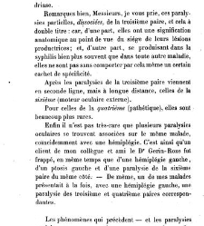 La syphilis du cerveau : leçons cliniques(1879) document 140199