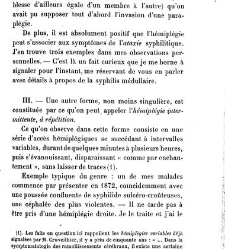 La syphilis du cerveau : leçons cliniques(1879) document 140202