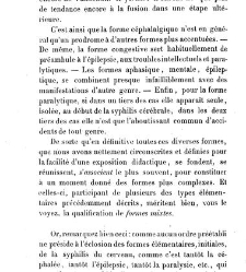 La syphilis du cerveau : leçons cliniques(1879) document 140221