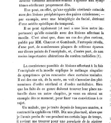 La syphilis du cerveau : leçons cliniques(1879) document 140229