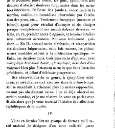 La syphilis du cerveau : le&ccedil;ons cliniques(1879) document 140230