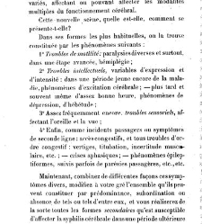 La syphilis du cerveau : leçons cliniques(1879) document 140269