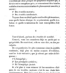 La syphilis du cerveau : leçons cliniques(1879) document 140271