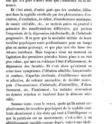 La syphilis du cerveau : le&ccedil;ons cliniques(1879) document 140278