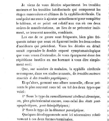 La syphilis du cerveau : leçons cliniques(1879) document 140291