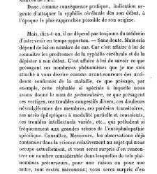 La syphilis du cerveau : le&ccedil;ons cliniques(1879) document 140345
