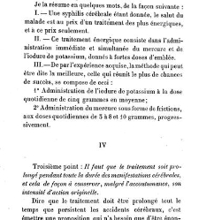 La syphilis du cerveau : le&ccedil;ons cliniques(1879) document 140362