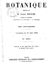 Revue g&eacute;n&eacute;rale de botanique (Paris)(1913) document 153368