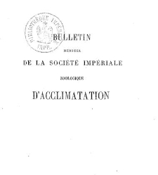 Bulletin de la Société nationale d&apos;acclimatation de France (1896)(1866) document 155698