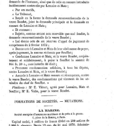 Journal des assurances terrestres, maritimes... Législation, doctrine, jurisprudence(1872) document 180718