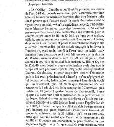 Journal des assurances terrestres, maritimes... Législation, doctrine, jurisprudence(1872) document 180757