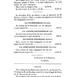 Journal des assurances terrestres, maritimes... Législation, doctrine, jurisprudence(1872) document 180893