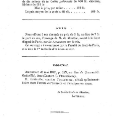 Journal des assurances terrestres, maritimes... Législation, doctrine, jurisprudence(1872) document 180941