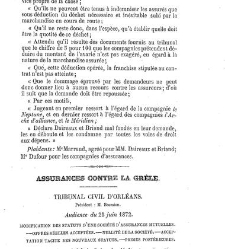 Journal des assurances terrestres, maritimes... Législation, doctrine, jurisprudence(1872) document 181004