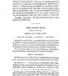 Journal des assurances terrestres, maritimes... Législation, doctrine, jurisprudence(1872) document 181023