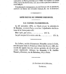 Journal des assurances terrestres, maritimes... Législation, doctrine, jurisprudence(1872) document 181037