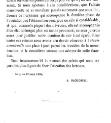 Trait&eacute; de la menstruation, ses rapports avec l'ovulation, la f&eacute;condation, l'hygi&egrave;ne de la pubert&eacute; et de l'&acirc;ge critique... par(1868) document 186060