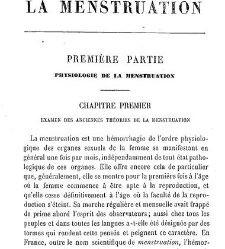 Trait&eacute; de la menstruation, ses rapports avec l'ovulation, la f&eacute;condation, l'hygi&egrave;ne de la pubert&eacute; et de l'&acirc;ge critique... par(1868) document 186061