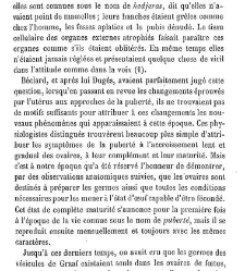 Trait&eacute; de la menstruation, ses rapports avec l'ovulation, la f&eacute;condation, l'hygi&egrave;ne de la pubert&eacute; et de l'&acirc;ge critique... par(1868) document 186111