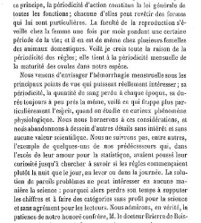 Trait&eacute; de la menstruation, ses rapports avec l'ovulation, la f&eacute;condation, l'hygi&egrave;ne de la pubert&eacute; et de l'&acirc;ge critique... par(1868) document 186139
