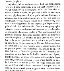 Trait&eacute; de la menstruation, ses rapports avec l'ovulation, la f&eacute;condation, l'hygi&egrave;ne de la pubert&eacute; et de l'&acirc;ge critique... par(1868) document 186228
