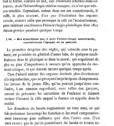 Trait&eacute; de la menstruation, ses rapports avec l'ovulation, la f&eacute;condation, l'hygi&egrave;ne de la pubert&eacute; et de l'&acirc;ge critique... par(1868) document 186303