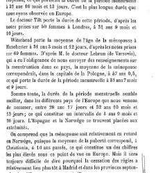 Trait&eacute; de la menstruation, ses rapports avec l'ovulation, la f&eacute;condation, l'hygi&egrave;ne de la pubert&eacute; et de l'&acirc;ge critique... par(1868) document 186313