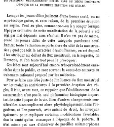 Trait&eacute; de la menstruation, ses rapports avec l'ovulation, la f&eacute;condation, l'hygi&egrave;ne de la pubert&eacute; et de l'&acirc;ge critique... par(1868) document 186439