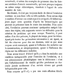 Trait&eacute; de la menstruation, ses rapports avec l'ovulation, la f&eacute;condation, l'hygi&egrave;ne de la pubert&eacute; et de l'&acirc;ge critique... par(1868) document 186555