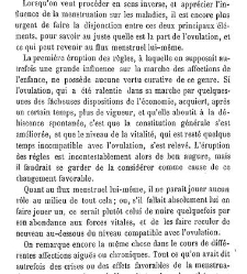 Trait&eacute; de la menstruation, ses rapports avec l'ovulation, la f&eacute;condation, l'hygi&egrave;ne de la pubert&eacute; et de l'&acirc;ge critique... par(1868) document 186559