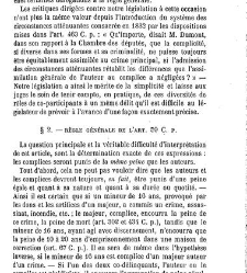 Traité théorique et pratique de droit pénal, par Victor Molinier,... annoté et mis au courant de la législation et de la jurisprudence les p(1894) document 188227