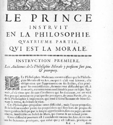 Le Prince instruit en la philosophie, en fran&ccedil;ois... avec une m&eacute;taphysique historique... par messire Besian Arroy,... Premi&egrave;re &eacute;dition(1671) document 451717