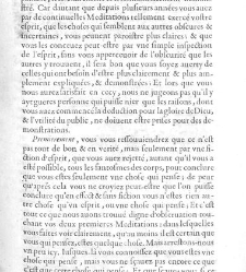 Les M&eacute;ditations m&eacute;taphysiques de Ren&eacute; Descartes touchant la premi&egrave;re philosophie. 2e &eacute;dition reve&uuml;e et corrig&eacute;e par le traducteur (Charles d'Albert, duc de Luynes) et augment&eacute;e de la version d'une lettre de M. Des Cartes au R. P. Dinet...(1661) document 452994